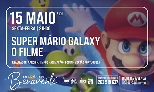 Imagem do Bilhete Super Mário Galaxy O Filme